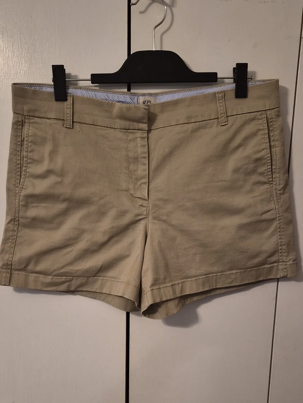 J. Crew Women's Khaki Cotton Chino Shorts - Tan